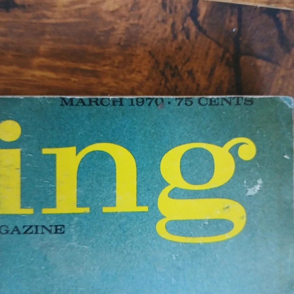 Lot Of 4 Vintage Boating Magazines 1970-1971 With Boat Show Issue Water Sailing